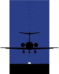 Landing plane image
